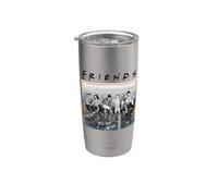 Friends Lunch Break Bicchiere termico in acciaio inox doppia parete