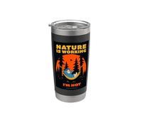 Friends. Nature is Working Bicchiere termico in acciaio inox doppia parete