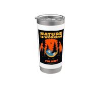 Friends. Nature is Working Bicchiere termico in acciaio inox doppia parete