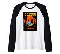 Friends. Nature is Working Maglia con Maniche Raglan
