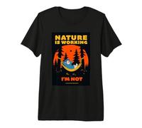 Friends. Nature is Working Maglietta Premium