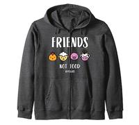 Friends Not Food # VEGAN per vegani e vegetariani Felpa con Cappuccio