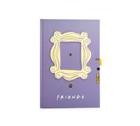 Friends Notebook A5 Premium Viola Porta Copertina Rigida Foderato Journal Natale