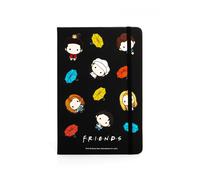 Friends Notebook Compleanno Idee Regalo per Adolescente E Adulti A5 a Righe Nero