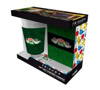 Friends Pack XXL Glass + Pin + Pocket Notebook Central Perk ABYSTYLE