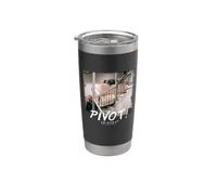 Friends Pivot Bicchiere termico in acciaio inox doppia parete