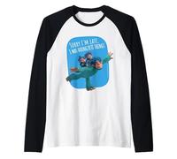 Friends. Sorry I'm Late Maglia con Maniche Raglan