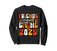 Friends Squad Giving 2025 Fall Autumn Thankful Thanksgiving Felpa