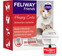 Friends Starter Kit Diffusore Di Feromoni Calmanti per Gatti, 48 Ml - Aiuta a Cr