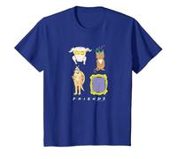 Friends Symbols Maglietta, Bambini, Blu Reale, 2 Anni