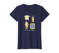 Friends Symbols Maglietta, Donna, Navy, S