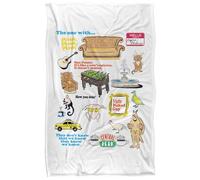Friends The One Withâ€¦ Coperta super morbida al tatto setoso - 91 x 147 cm