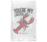 Friends The Rachel & Ross Coperta super morbida al tatto setoso - 91 x 147 cm