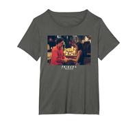 Friends The Ring Maglietta, Donna Plus-Size, Asfalto, 5X