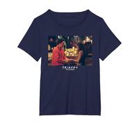 Friends The Ring Maglietta, Donna Plus-Size, Navy, 1X