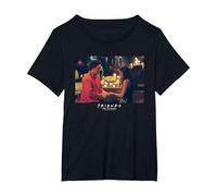 Friends The Ring Maglietta, Donna Plus-Size, Nero, 5X