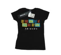 Friends They Don't Know Script Maglietta Donna (BI21492)