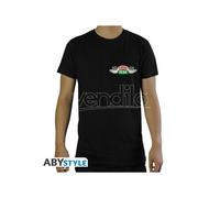 Friends - Tshirt "central Perk" Man Ss Black - Basic Large