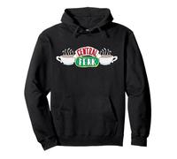 Friends TV Show Central Perk Logo Classic 1990 Lover Sitcom Felpa con Cappuccio
