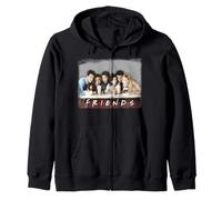 Friends TV Show Domenica Miglior Fan del Cibo degli Anni '90 Retro Geek Sitcom Felpa con Cappuccio