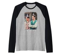 Friends TV Show Joey Chandler Bachelor Party Besties Anni '90 Fan Maglia con Maniche Raglan
