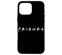 FRIENDS TV Show Logo Classico Miglior Fan anni '90 Retro Sitcom Geek Custodia per iPhone 16 Pro Max
