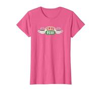 Friends Vintage Central Perk on White Maglietta, Donna, Rosa mélange, M
