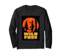 Friends. Wild And Free Maglia a Manica