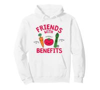 Friends with Benefits Veggies Felpa con Cappuccio