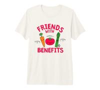 Friends with Benefits Veggies Maglietta Premium