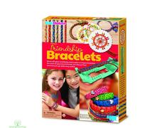 Friendship Bracelets Craft Kit Da 4M Kidzmaker, Include Smart Treccia Strumento