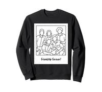 Friendship Forever BestFriend BFF Squad BestiesGroup Felpa