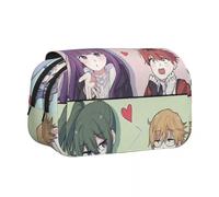 Frieren - Astuccio portapenne con stampa 3D, motivo anime, felce e stelle, per studenti, cancelleria e cosmetici, organizer per ragazzi e ragazze, Tipo 12., 21*7.5*10cm, Astuccio portamatite