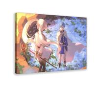 Frieren: Beyond Journey's End Anime 15, poster su tela, decorazione artistica da parete per soggiorno e camera da letto, 50 x 75 cm