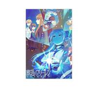 Frieren: Beyond Journey's End, poster su tela a tema anime 18, decorazione artistica da parete per soggiorno e camera da letto, 50 x 75 cm