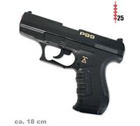 FRIES/Party Chic 59050 - Pistola Giocattolo Agente P99 25 Colpi