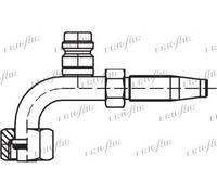 FRIGAIR 58.90041 RACCORDO RECUP. F 90° O'RING SAE - G12 5/8" G10 5/8"