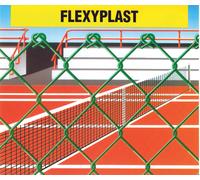 Rotolo rete a rombi con filo verde cm h 175x25 mt maglia 50x50 mm maglia sciolta