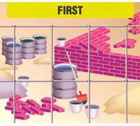 Frigerio RETE PER RECINZIONI FIRST maglia mm.13x25 Ø filo mm.1,40-H cm. 50