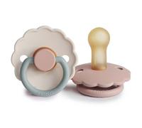 FRIGG Daisy Size 2:6-18 months ciuccio Blush/Cotton candy 2 pz