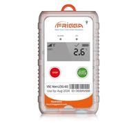 Frigga V5C-Non Li 4G/5G Single-Use Real Time-Umidità Data Logger 28800 Punti Telecomando Digitale Temperatura 60 Giorni per Farmacia Catena Frigorifero Logistica Alta Precisione