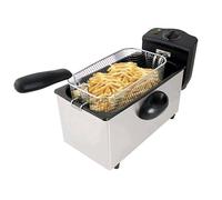 Friggitrice 1.5L/3L Elettrica Acciaio Inox 2000W ROYALTY LINE Professionale A++ [EEK: Conforme]