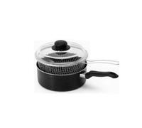 Friggitrice 1 o 2 Manico cortan Nero con cestello e coperchio Ballarini Firenze