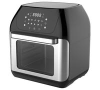 FRIGGITRICE 12 LITRI FORNO ARIA CALDA ESSICCATORE GIRARROSTO 5ACCESSORI AIGOSTAR
