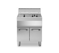 Friggitrice a Gas 13+13 Lt Linea 70 su Mobile Professionale