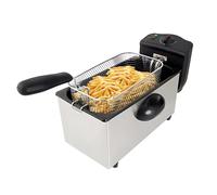 Friggitrice Acciaio Inox Professionale 3 Lt Elettrica 2000w Royalty Line [EEK: Conforme]