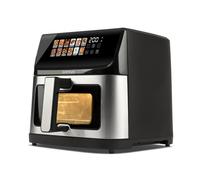 G3 Ferrari G10222 Friggitrice ad Aria "Friggisano 10 e Lode", 2300W, 10Litri, Doppia Resistenza, Display a Colori, 12 Programmi, Luce Interna, Incluso Ricettario