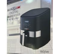 Friggitrice Ad Aria 12L Con Sistema Aria Rotante Senza Olio Touch Screen 1800W
