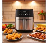 Friggitrice Ad Aria 12L Con Sistema Aria Rotante Touch Screen 1700W Smart Tuya