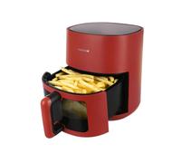 Friggitrice ad aria digitale 4,5 L 1400 W rosso